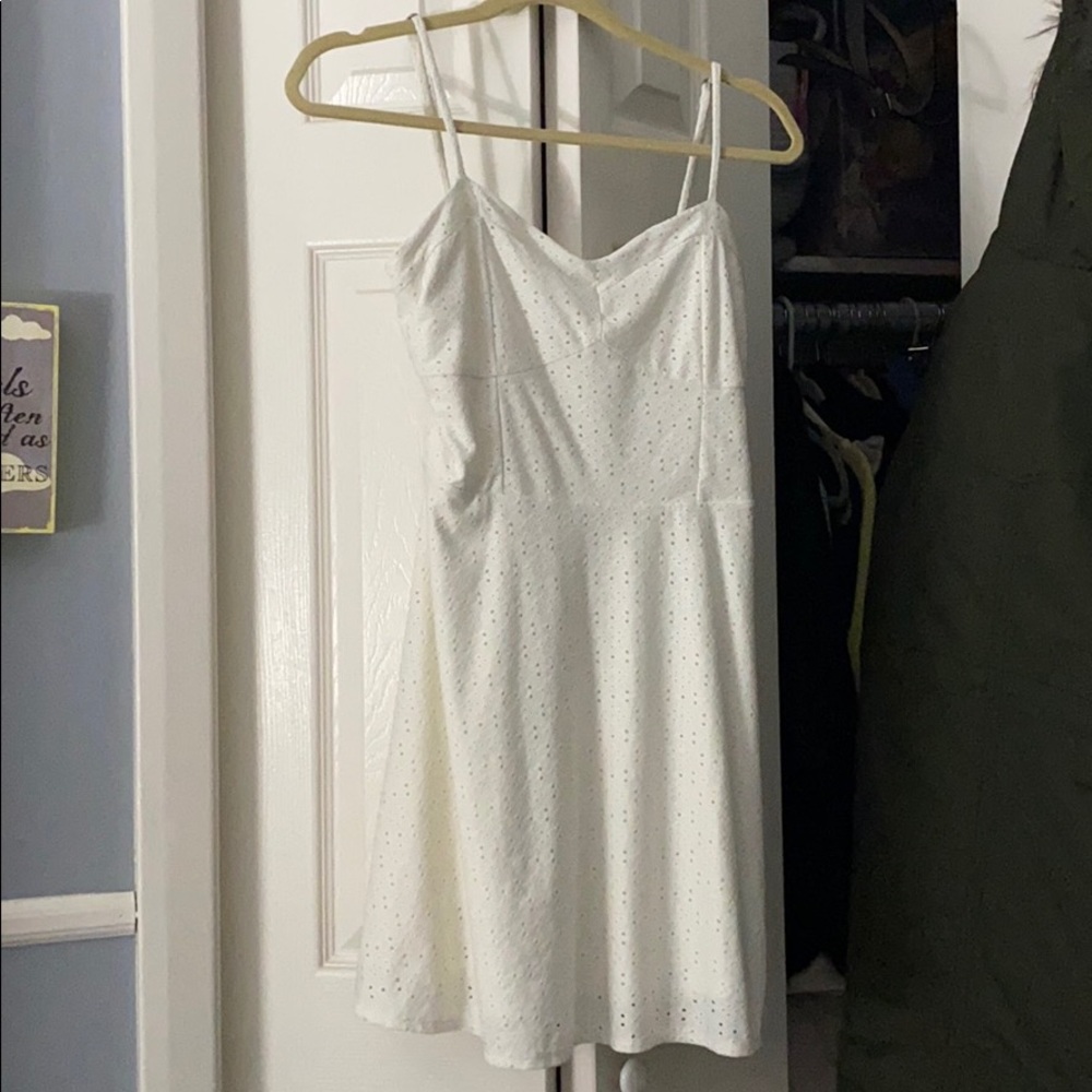 Aeropostale white lace dress